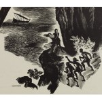 Stanisław Ostoja-Chrostowski (1897 Varsovie - 1947 Varsovie), Maryna enlevée par des boucaniers, 1940