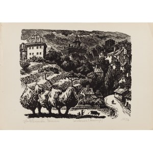 Maria Hiszpańska-Neumann (1917 Varšava - 1980 Varšava), Sandomierz, 1953