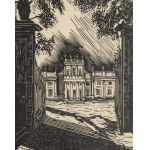 Stefan Rassalski (1910 Symons - 1972 Warsaw), Wilanów from the portfolio Warsaw, ca.1960