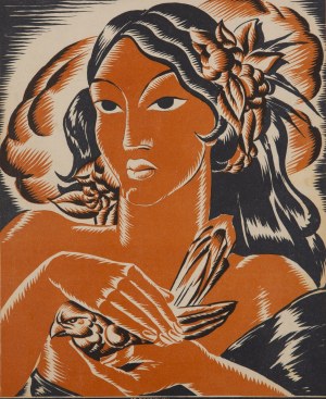 Stanisław Raczyński (1903 Wadowice - 1982 Kraków), Indianka, 1930