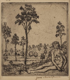 Jacek Mierzejewski (1883 Częstochowa - 1925 Otwock), Akt, około 1912