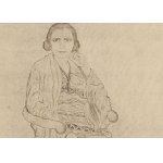 Adam (Abram) Herszaft (1886 Warszawa - 1942 obóz zagłady Treblinka), Portret kobiety, przed 1939
