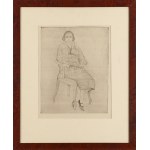Adam (Abram) Herszaft (1886 Warszawa - 1942 obóz zagłady Treblinka), Portret kobiety, przed 1939