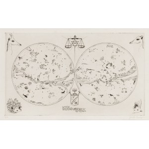 Joseph Hecht (1891 Lodz - 1952 Paris), Zodiac aus dem Zyklus Atlas, 1928