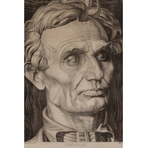 Stanisław Szukalski (1893 Warta près de Sieradz - 1987 Los Angeles), Lincoln, 1940.