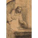 Rembrandt van Rijn (1606 Lejda - 1669 Amsterdam), Chrystus i Samarytanka przy studni, 1657
