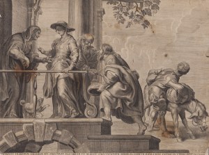 Pieter de Jode II (1606 Antwerpia - 1674), Wizyta Marii u św. Elżbiety, około 1660