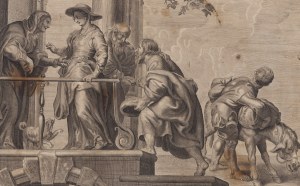 Pieter de Jode II (1606 Antwerpia - 1674), Wizyta Marii u św. Elżbiety, około 1660