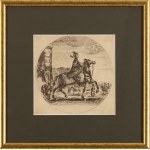 Stefano della Bella (1610 Florence - 1664 Florence), Polish horseman with mace (rotmaster Pieczkowski).