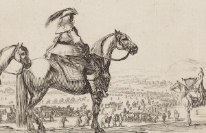 Stefano della Bella (1610 Florencja - 1664 Florencja), Maszerująca armia, 1646