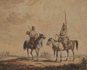 Alexander Iwanowicz Sauerweid (1783 - 1844), Kałmuk i kozak