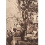 Taniec wśród mieczów według Henryka Siemiradzkiego, 1895