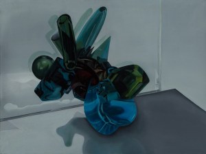 Ziemowit Fincek, Antygrawitacyjna martwa natura ze szklanym układem, 2017