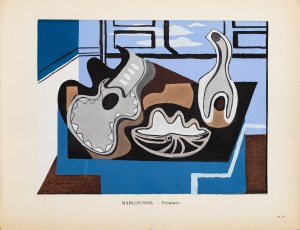 Louis Marcoussis, Martwa natura z gitarą, 1929 