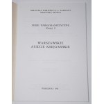 Warszawskie aukcje księgarskie. Sesje varsavianistyczne. Zeszyt 8.