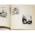 Exlibris zu postalischen Themen: Katalog + Einladung, April-Mai 1977 [Katalog zusammengestellt von Jadwiga Bartków-Domagała].