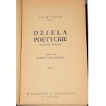 ASNYK Adam - Poetical Works. Complete ed. 1-3 complete. Compiled by. Zygmunt Michałowski. Warsaw [1947].