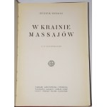 POTOCKI Henryk - In the land of the Massai. Warsaw 1928.