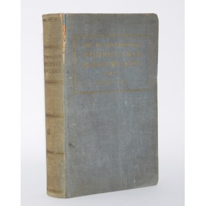 SKWARCZYŃSKI Władysław - Podręcznik budowlany wraz z analizą cen. T. 2, cz. 3. Lwów/Warszawa 1925.