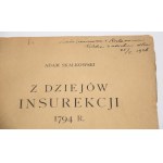 [dedykacja] SKAŁKOWSKI Adam - Z dziejów insurekcji 1794 r.