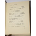 TUWIM Julian - Collected poems. 1st ed. Warsaw 1928.