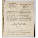 Code Napoléon. Code Napoléon. Codex Napoleonis. Warschau 1813.