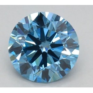 1.00 CT FANCY VIVID BLUE VVS2 LAB-GROWN DIAMOND