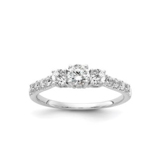 1.87 GR GOLD RING WITH NATURAL DIAMOND - 1045 NAT 18K
