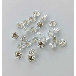 50 NATURAL DIAMONDS E-F SI1-2 - 1.7-1.79MM - 1.00 CT
