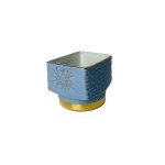 Haas & Czjzek | BRUSSELS EXPO 58 Porcelain Smoking Set, Blue & Gold Decor