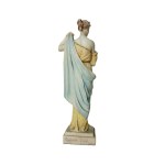 Alabaster Figurine | Women in Dresses | Marked