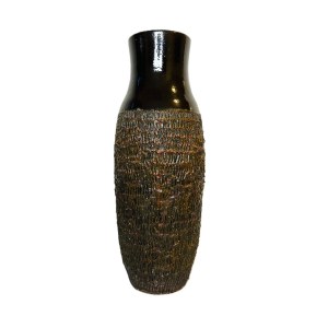 Ceramic Vase Handcrafted | Mid-20th Century Czechoslovakia | 48CM