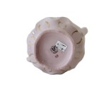 Pink Porcelain Vase with Hand-Painted Floral Decoration | Haas &amp; Czjzek, Chodov, 24k Gold