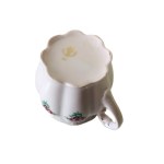 Pair of Pink Porcelain Cups with Hand-Painted Floral Decoration | Haas & Czjzek, Chodov, 24k Gold