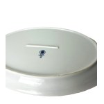 xOnion Pattern / Henrietta Porcelain Serving Tray, 34 cm | Dubí, Czechoslovakia, 1960s