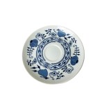 Set of 6 “Onion Pattern / Henrietta” Cups & Saucers, 1950s | Dubí Porcelain, Czechoslovakia