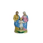 Porcelain Holy Family Figurine | Žacléř Czechoslovakia, Hand-Painted, 1970s