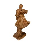 František Úprka (1868-1929), Detvanská Tanečnice | Slovak Folk Dance Figurine, 1920s