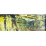 Karel Šilpoch (1908), Forest Interior | Oil on Canvas, 1952, Original Frame