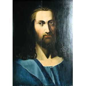 Volto Santo - Saint Salvator | Oil on Linden Wood Panel