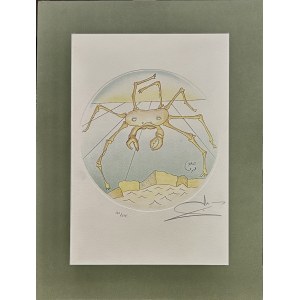 Salvador DALI (1904-1989),Cancer ( Cancer) from the Cycle The Twelve Signs of the Zodiac 1978.