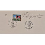 Peynet Raymond (1908-1999) Chanson D'automne (Canzone d'autunno) dal ciclo Les Amoureux (Gli amanti) 1985