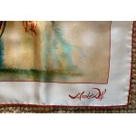 Salvador Dali (1904 - 1989), Le Chevalier Romain 1991 silk scarf
