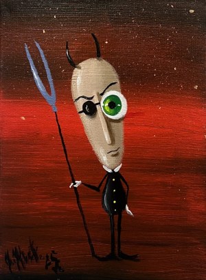 Jarosław Kiełczyński, Forked Gaze in Vermilion