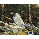 Zbigniew Cortez Hare, Landscape with Boulders