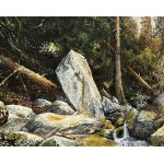 Zbigniew Cortez Hare, Landscape with Boulders
