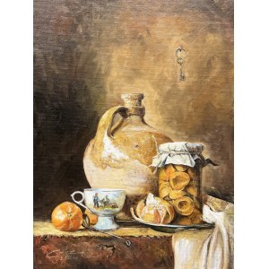 Zbigniew Cortez Hare, Jar with apricots