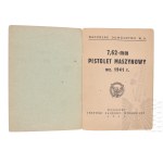 PRL Instrukcja 7,62-mm Pistolet Maszynowy wz. 1941r. Wojskowy Instytut Naukowo-Wydawniczy 1945