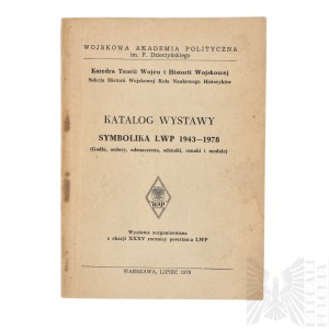 PRL Katalog Wystawy Symbolika LWP 1943-1978