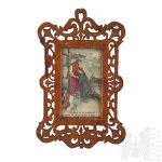 1907 Patriotic Picture Poland in Shackles, Prayer for the Freedom of the Fatherland